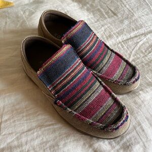 Roper Western Colorful Slip On Shoes New Condition